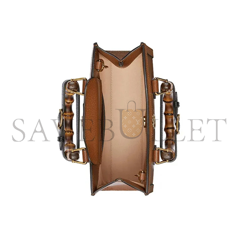 G*u*i diana bamboo small shoulder bag 735153 (27*15.5*11cm)